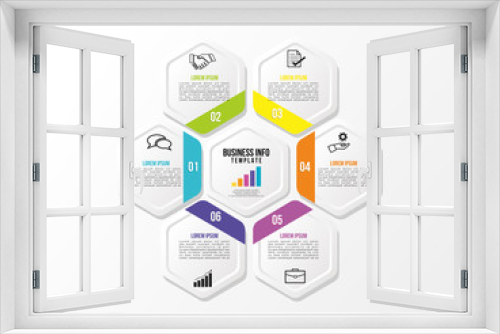 Modern Vector Infographics Elements Design Template. Business Data Visualization Infographics Timeline with Marketing Icons most useful can be used for workflow, presentation, diagrams, annual reports