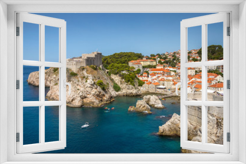 Fototapeta Naklejka Na Ścianę Okno 3D - Ragusa (Dubrovnik), Croazia