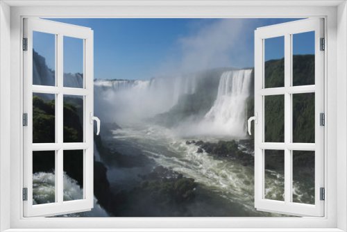 Fototapeta Naklejka Na Ścianę Okno 3D - iguaçu falls