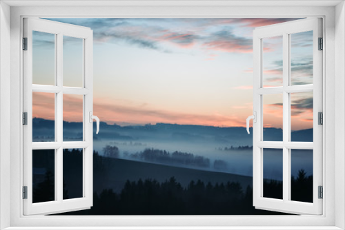 Fototapeta Naklejka Na Ścianę Okno 3D - Misty view