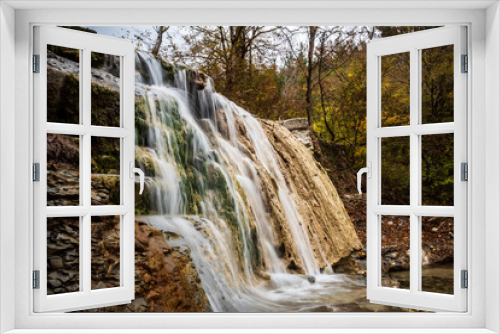 Fototapeta Naklejka Na Ścianę Okno 3D - Магринский водопад