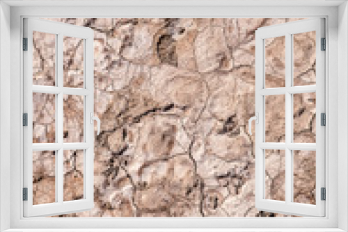 Fototapeta Naklejka Na Ścianę Okno 3D - Cracked dirt texture