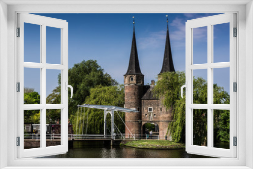 Fototapeta Naklejka Na Ścianę Okno 3D - Delft