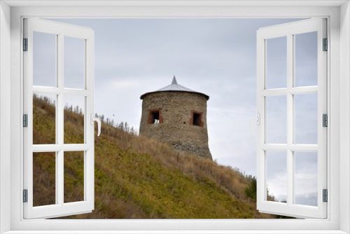 Fototapeta Naklejka Na Ścianę Okno 3D - Lonely tower. City Elabuga. Tatarstan.