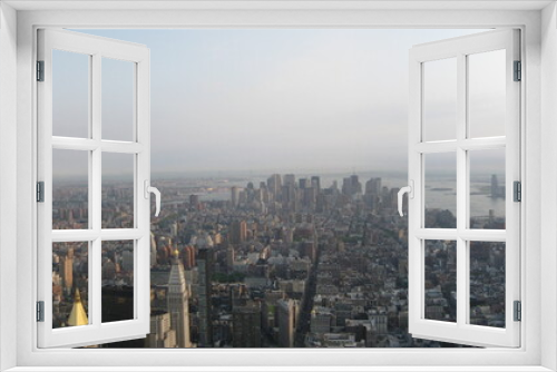 Fototapeta Naklejka Na Ścianę Okno 3D - New York City Panorama