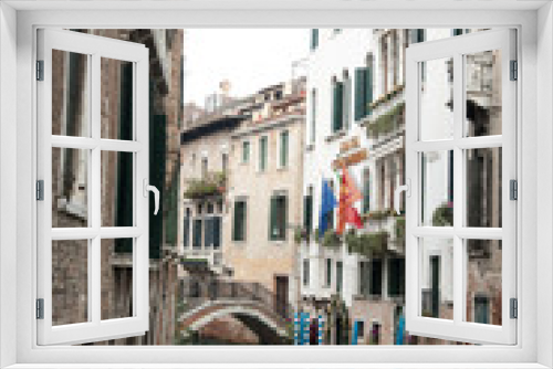 Fototapeta Naklejka Na Ścianę Okno 3D - Venice Venedig 