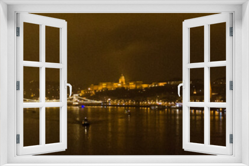 Fototapeta Naklejka Na Ścianę Okno 3D - Panorama - Budapest
