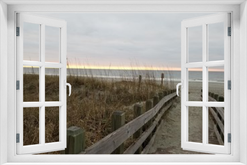 Fototapeta Naklejka Na Ścianę Okno 3D - Camino a la playa