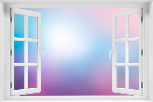 Fototapeta Naklejka Na Ścianę Okno 3D - Simple gradient pastel purple pink and blue abstract background for background design