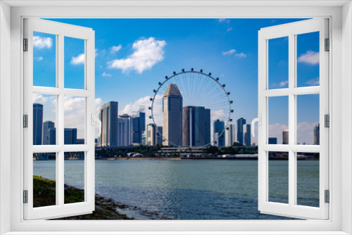 Fototapeta Naklejka Na Ścianę Okno 3D - Singapure