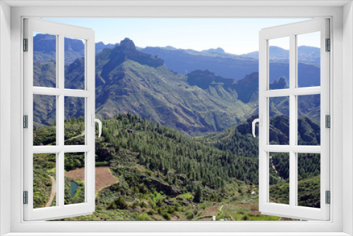 Fototapeta Naklejka Na Ścianę Okno 3D - Mountain area