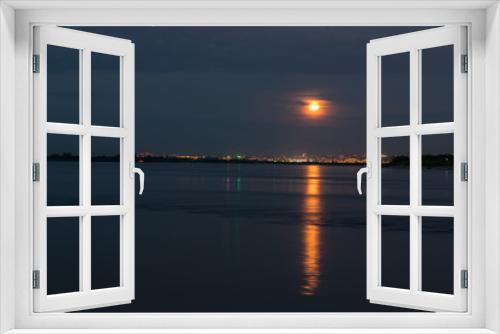 Fototapeta Naklejka Na Ścianę Okno 3D - moonlight