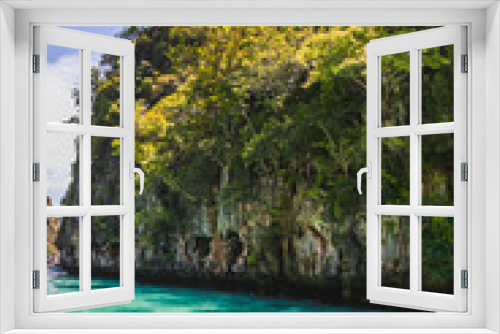 Fototapeta Naklejka Na Ścianę Okno 3D - tropical islands in the sea
