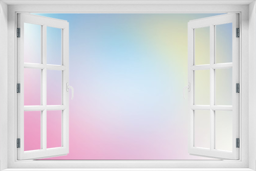 Fototapeta Naklejka Na Ścianę Okno 3D - Abstract blur soft gradient pastel dreamy background