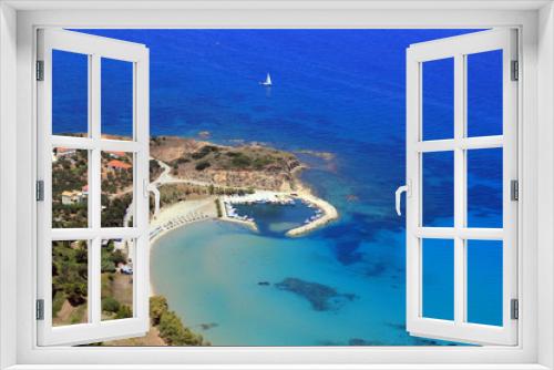 Fototapeta Naklejka Na Ścianę Okno 3D - Overview on Zakynthos island