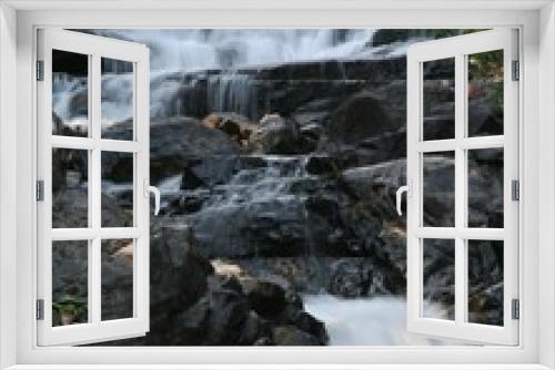 Fototapeta Naklejka Na Ścianę Okno 3D - Washington water falls