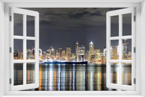 Fototapeta Naklejka Na Ścianę Okno 3D - Seattle