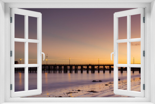 Fototapeta Naklejka Na Ścianę Okno 3D - Santa Barbara California Sunset