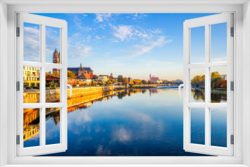 Fototapeta Naklejka Na Ścianę Okno 3D - Magdeburg an der Elbe