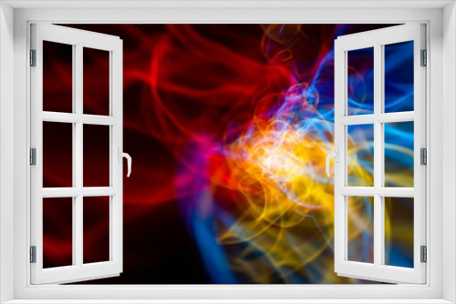 Fototapeta Naklejka Na Ścianę Okno 3D - Primary Fusion