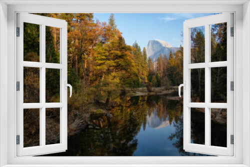 Fototapeta Naklejka Na Ścianę Okno 3D - Beautiful American Landscape in Yosemite National Park, California, United States.