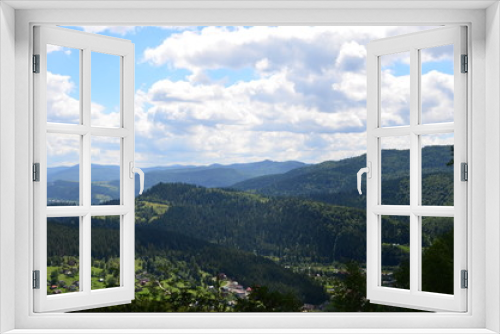 Fototapeta Naklejka Na Ścianę Okno 3D - Mountain landscape.