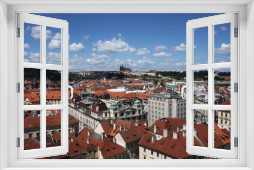 Fototapeta Naklejka Na Ścianę Okno 3D - view of prague