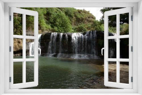 Fototapeta Naklejka Na Ścianę Okno 3D - Talafofo Falls in the southern part of Guam, United States