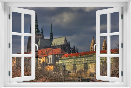Gebäude und Kunstwerke in Prag