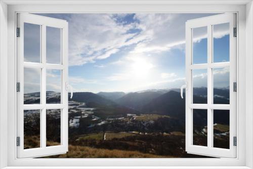 Fototapeta Naklejka Na Ścianę Okno 3D - paysage