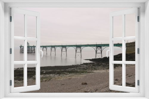 Fototapeta Naklejka Na Ścianę Okno 3D - Clevedon pier in Somerset England