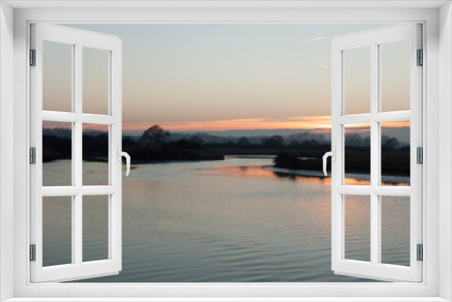 Fototapeta Naklejka Na Ścianę Okno 3D - Beautiful countryside Dedham water scene outside nature landscape space