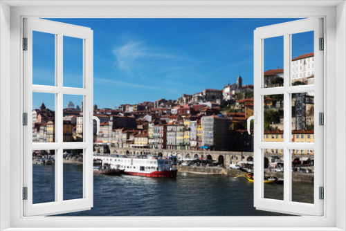 Fototapeta Naklejka Na Ścianę Okno 3D - Porto City Views, Portugal