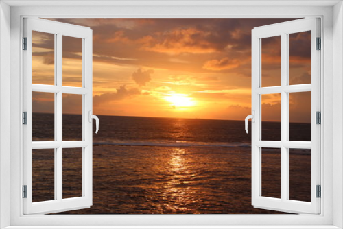 Fototapeta Naklejka Na Ścianę Okno 3D - Sunset moments, Sri Lanka