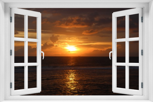 Fototapeta Naklejka Na Ścianę Okno 3D - Sunset, Sri Lanka