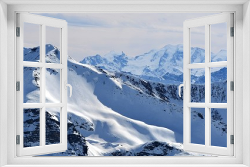 Fototapeta Naklejka Na Ścianę Okno 3D - alpes...grisons