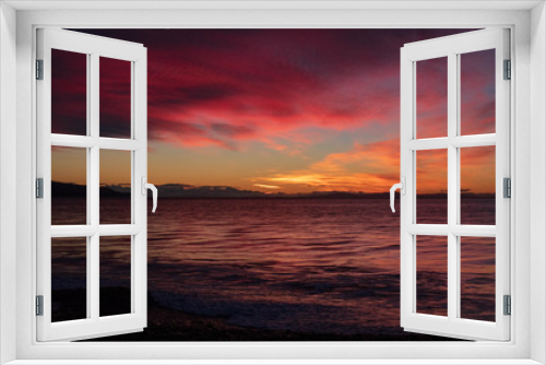 Fototapeta Naklejka Na Ścianę Okno 3D - East Coast Sunrise