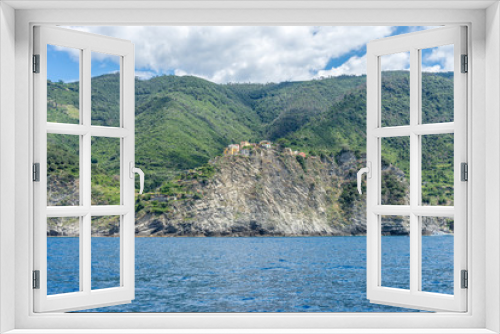 Fototapeta Naklejka Na Ścianę Okno 3D - Italy, Cinque Terre, Monterosso, SCENIC VIEW OF SEA AGAINST SKY