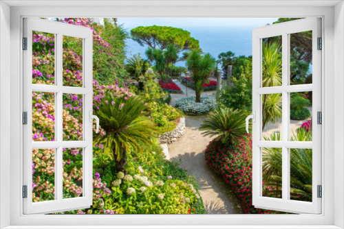 Fototapeta Naklejka Na Ścianę Okno 3D - garden in Ravello, Italy