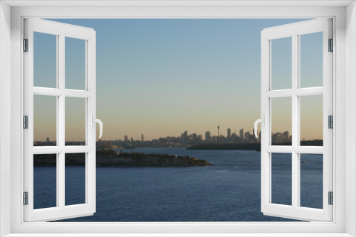Fototapeta Naklejka Na Ścianę Okno 3D - Sydney sunset