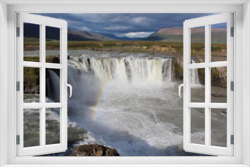 Fototapeta Naklejka Na Ścianę Okno 3D - waterfalls