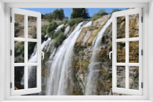 Fototapeta Naklejka Na Ścianę Okno 3D - Tortum Waterfall - Turkey Tortum Waterfall is located in Uzundere district of Erzurum