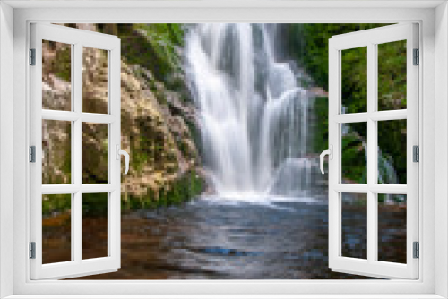 Fototapeta Naklejka Na Ścianę Okno 3D - Wodospad
