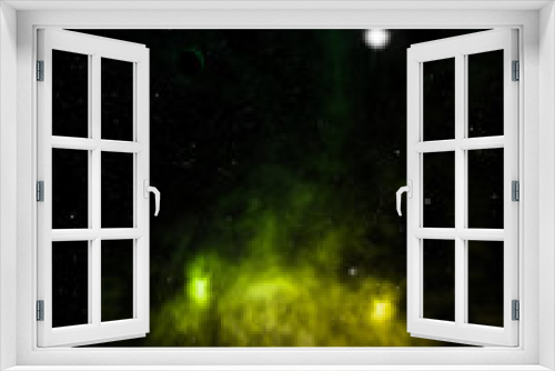 Fototapeta Naklejka Na Ścianę Okno 3D - Far being shone nebula and star field. 3D rendering