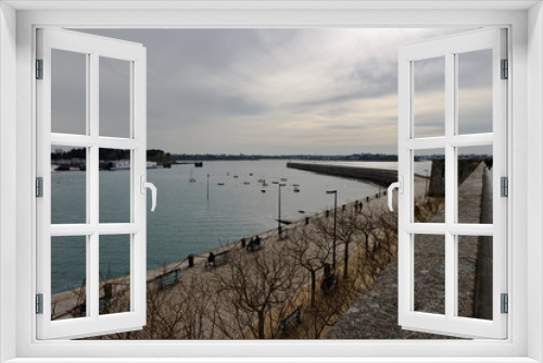 Fototapeta Naklejka Na Ścianę Okno 3D - Remparts de Saint-Malo