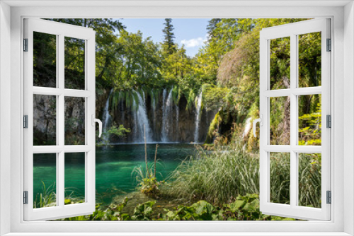 Fototapeta Naklejka Na Ścianę Okno 3D - Plitvice Lakes National Park in Croatia