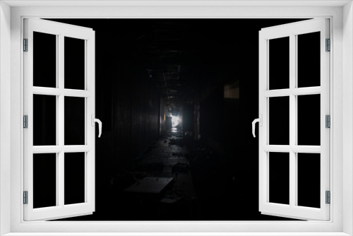 Fototapeta Naklejka Na Ścianę Okno 3D - Hallway