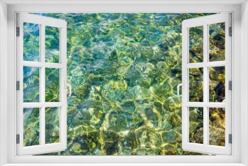 Fototapeta Naklejka Na Ścianę Okno 3D - abstract water background