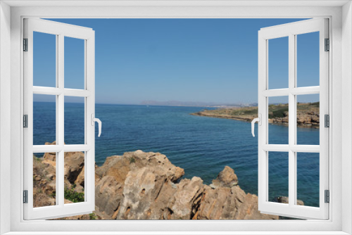 Fototapeta Naklejka Na Ścianę Okno 3D - Greece Crete island Iguana Beach