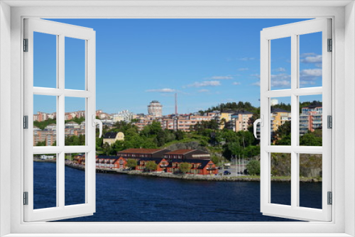Fototapeta Naklejka Na Ścianę Okno 3D - stadt stockholm